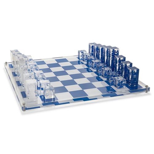 Play Chess | Light Blue/White