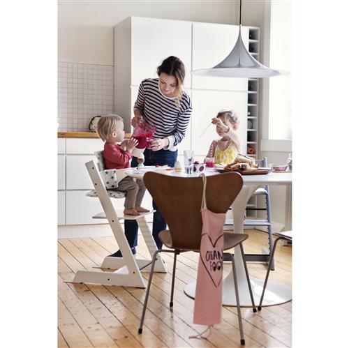 Stokke Tripp Trapp Modern Classic White Beech Wood Baby High Chair