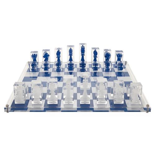 eloria 12 Inch Tournament CHESS Set Basic Plastic Pieces, Canvas